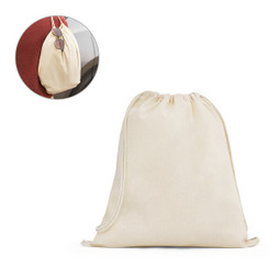 hi!dea 92398 - 100% cotton drawstring bag (140 g/m²)