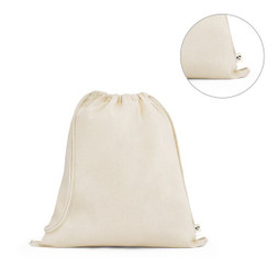 hi!dea 92527 - 100% organic cotton drawstring bag (140 g/m²)