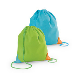 hi!dea 92617 - Colourful non-woven drawstring bag (80 g/m²)