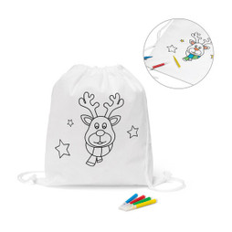 hi!dea 92621 - Zaino a sacca da colorare