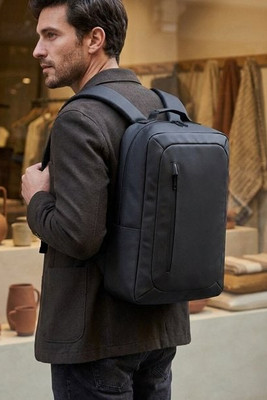 15'6" Waterproof laptop backpack in 600D polyester - Egotier 92637