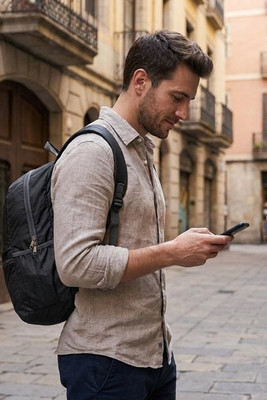 Faltbarer Rucksack aus 210D Ripstop - Egotier 92669