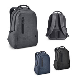 hi!dea 92675 - 17" Waterproof 2 Tone Nylon laptop backpack