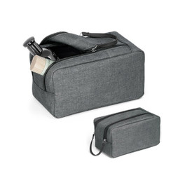 hi!dea 92732 - Trousse de toilette en 600D haute densité avec poignée