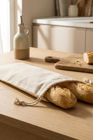 Sac à pain 100% coton (100 g/m²) - Egotier 92836