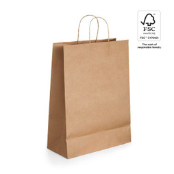 hi!dea 92875 - Tragetasche aus Kraftpapier (115 g/m²)