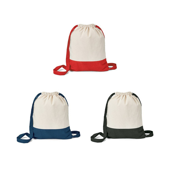 hi!dea 92913 - 100% cotton drawstring bag (180 g/m²)