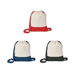 hi!dea 92913 - 100% cotton drawstring bag (180 g/m²)