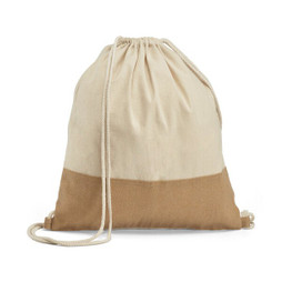 hi!dea 92919 - 100% cotton drawstring bag (160 g/m²)
