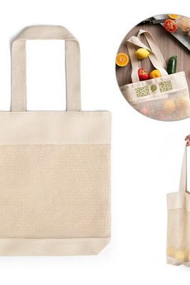 shopper i bomuld og mesh (180 g/m²) - Egotier 92927