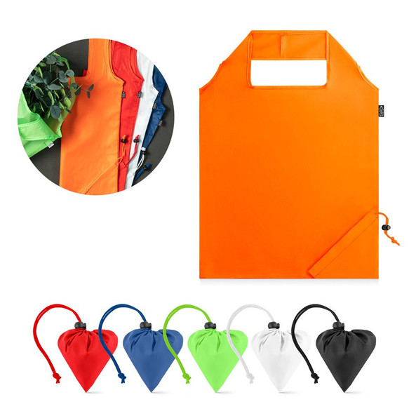 hi!dea 92930 - 190T recycled polyester (100% rPET) foldable bag