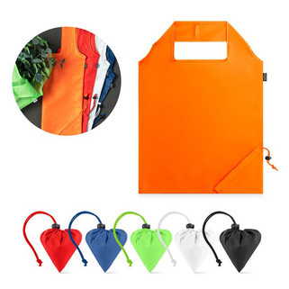 190T recycled polyester (100% rPET) foldable bag - Egotier 92930