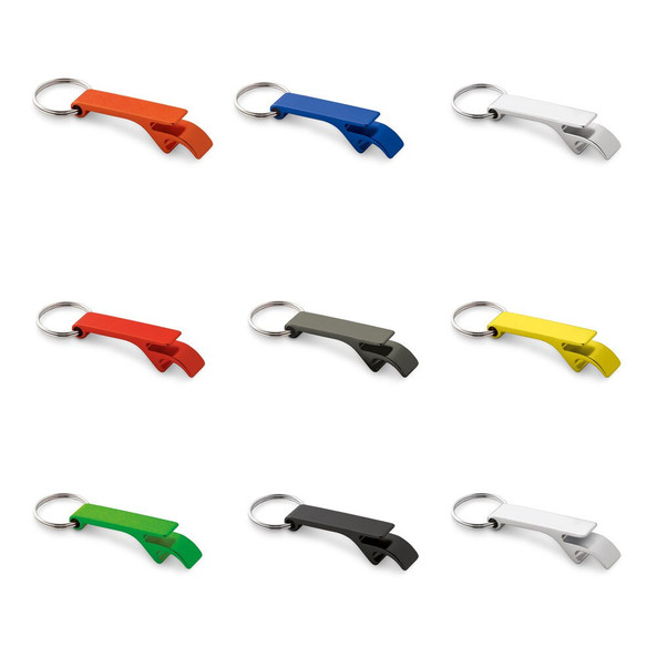 hi!dea 93151 - Aluminium keyring with bottle opener