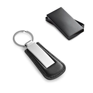 Metal Keyring with PU surround - Egotier 93171