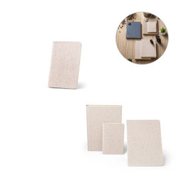 hi!dea 93291 - A6 notepad with flexible cover made from organic elephant matter (80%)