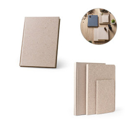 hi!dea 93296 - Notizbuch A5 mit Hardcover aus Teeblattverwertung (65%)
