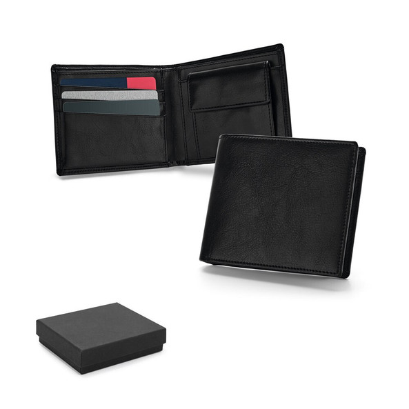 hi!dea 93317 - Carteira em pele com bloqueio RFID