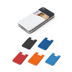 hi!dea 93320 - Silicone smartphone card holder