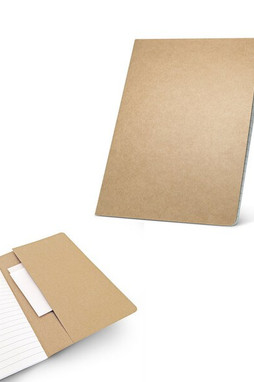 A5 notitieblok met gelinieerde paginas - Egotier 93439