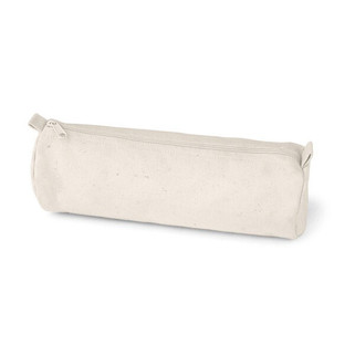100% cotton canvas pencil case (290 g/m²) with a cylindrical design - Egotier 93607