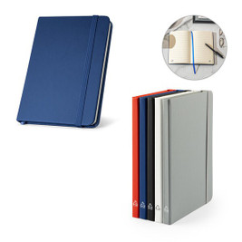 hi!dea 93637 - A5 quaderno con copertina rigida in PU (riciclato al 35%) con pagine a righe al 100% riciclata