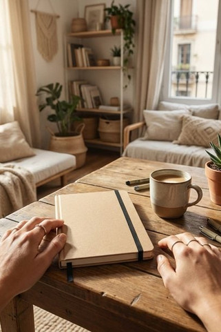 Pocket sized notepad with plain - Egotier 93709