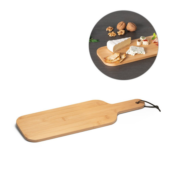 hi!dea 93831 - Bamboo tray ideal for serving snacks