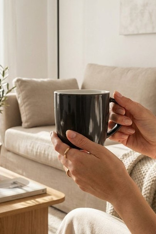 Ceramic mug 370 mL - Egotier 93833