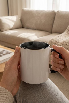 Ceramic mug ideal for sublimation - Egotier 93897