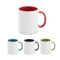 hi!dea 93897 - Ceramic mug ideal for sublimation