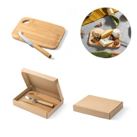 hi!dea 94028 - Set with board and cheese knife
