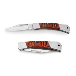 hi!dea 94031 - Pocket knife in stainless steel and wood