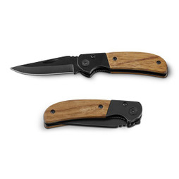 hi!dea 94038 - Pocket knife in stainless steel and wood