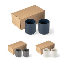 hi!dea 94253 - Set of ceramic cups 280 mL
