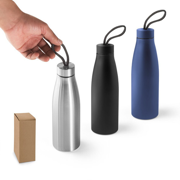hi!dea 94271 - Garrafa em 90% de aço inoxidável reciclado 710 mL