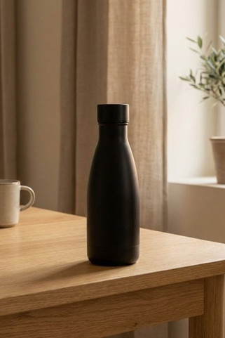 Termo drikkeflaske i 90% genvundet rustfrit stål 400 ml - Egotier 94284