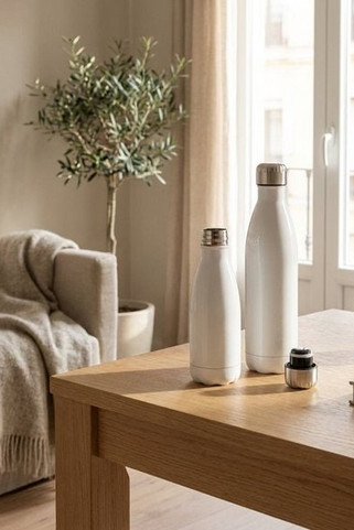 Bouteille pour sublimation en acier inoxydable de 380 ml - Egotier 94286