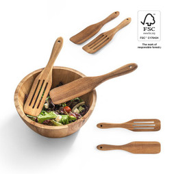 hi!dea 94291 - Set of two cutlery sets in acacia wood
