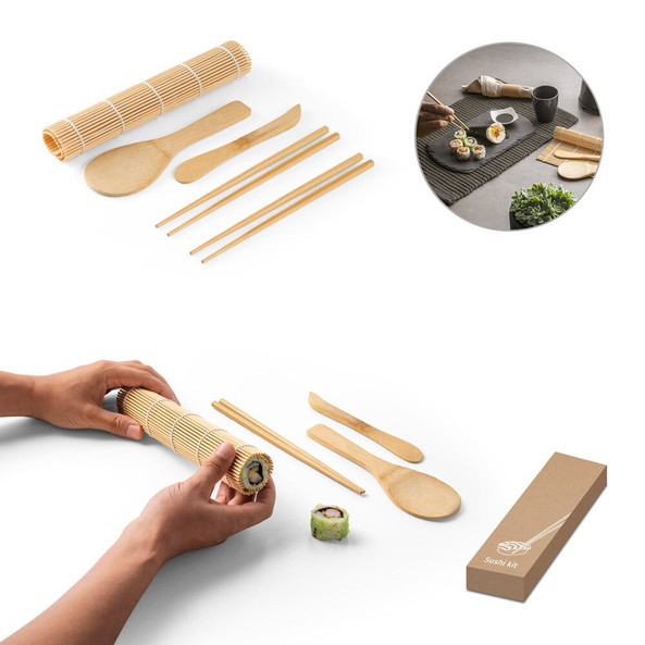 hi!dea 94314 - Sushi set in bamboo