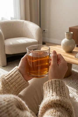 Glasmugg för sublimering 350 ml - Egotier 94318