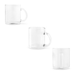 hi!dea 94318 - Caneca de vidro para sublimação 350 mL