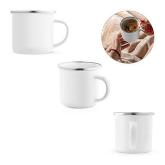 350 mL enamel mug suitable for sublimation - Egotier 94319