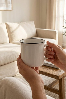 Tasse aus Keramik (280ml) für Sublimation - Egotier 94346