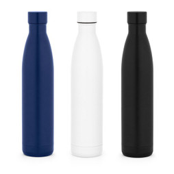 hi!dea 94362 - Dubbelwandige roestvrijstalen fles (90% gerecycled)