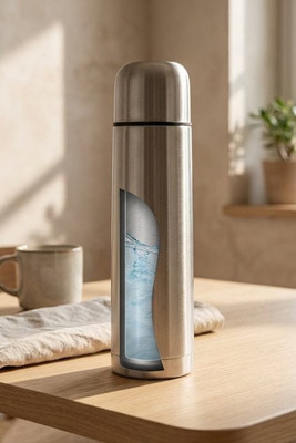 Roestvrijstalen thermosfles 1000 ml - Egotier 94679