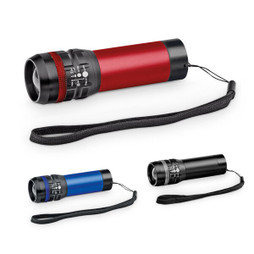hi!dea 94758 - Aluminium torch with zoom function with 3 light modes