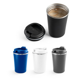 hi!dea 94772 - Stainless steel and PP travel cup 470 mL