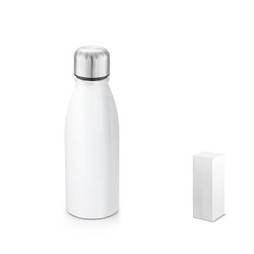hi!dea 94957 - Alumiinipullo ja korkki ruostumatonta terästä 500 ml