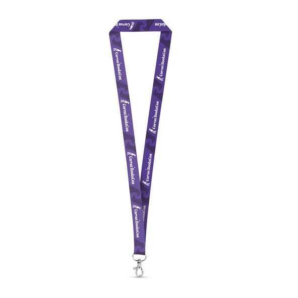 hi!dea 94974 - Recycled polyester (100% rPET) sublimation lanyard with carabiner