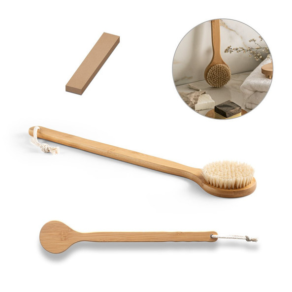 hi!dea 95057 - Bamboo shower and bath brush
